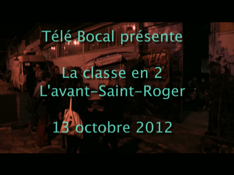 La classe en 2 - Télé Bocal
