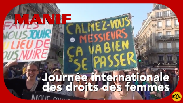 Manif_Journée internationale des droits des femmes