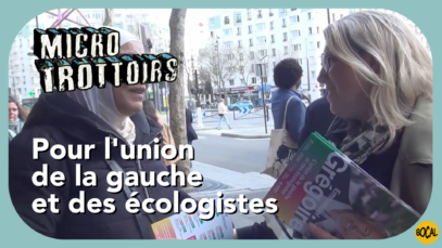 Micro-trottoirs_Union de la gauche & écolo