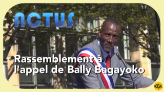Actus_Rassemblement à l&rsquo;appel de Bally Bagayoko