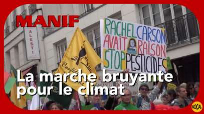 Manif_La marche bruyante pour le climat